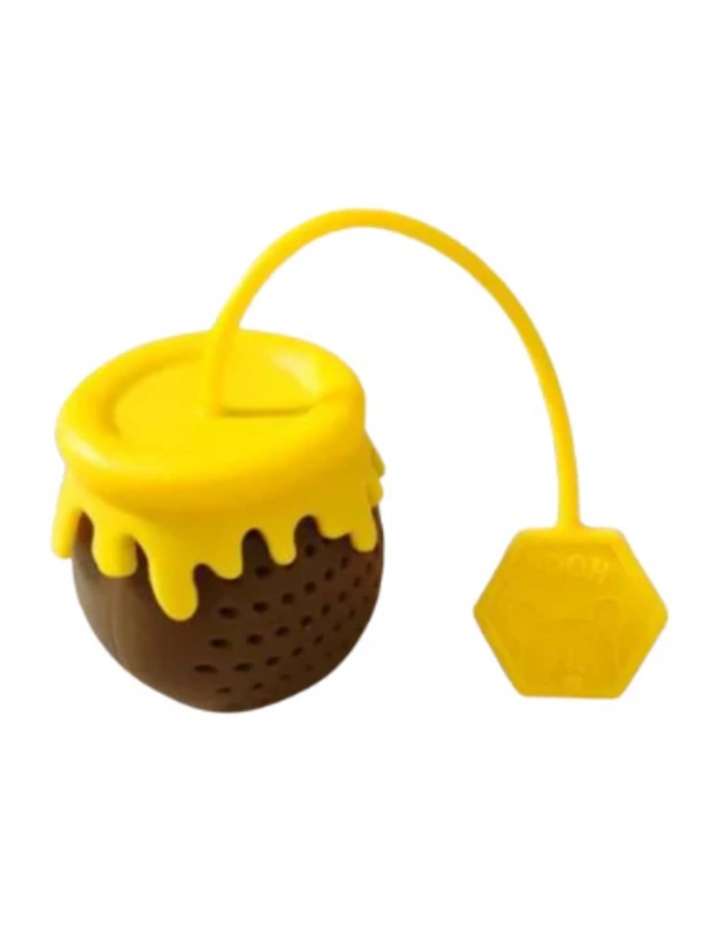 BNIB Japan Disney Winnie the Pooh Silicone Honey jar-shaped Tea Infuser